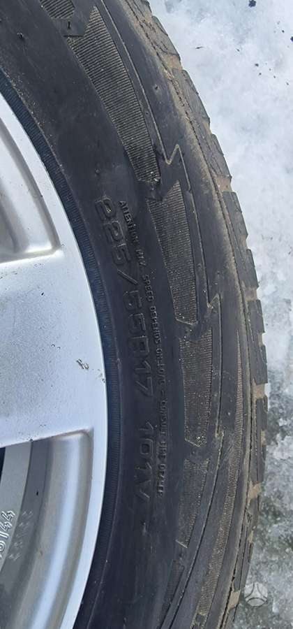 Volkswagen Pasat, light alloy, R17