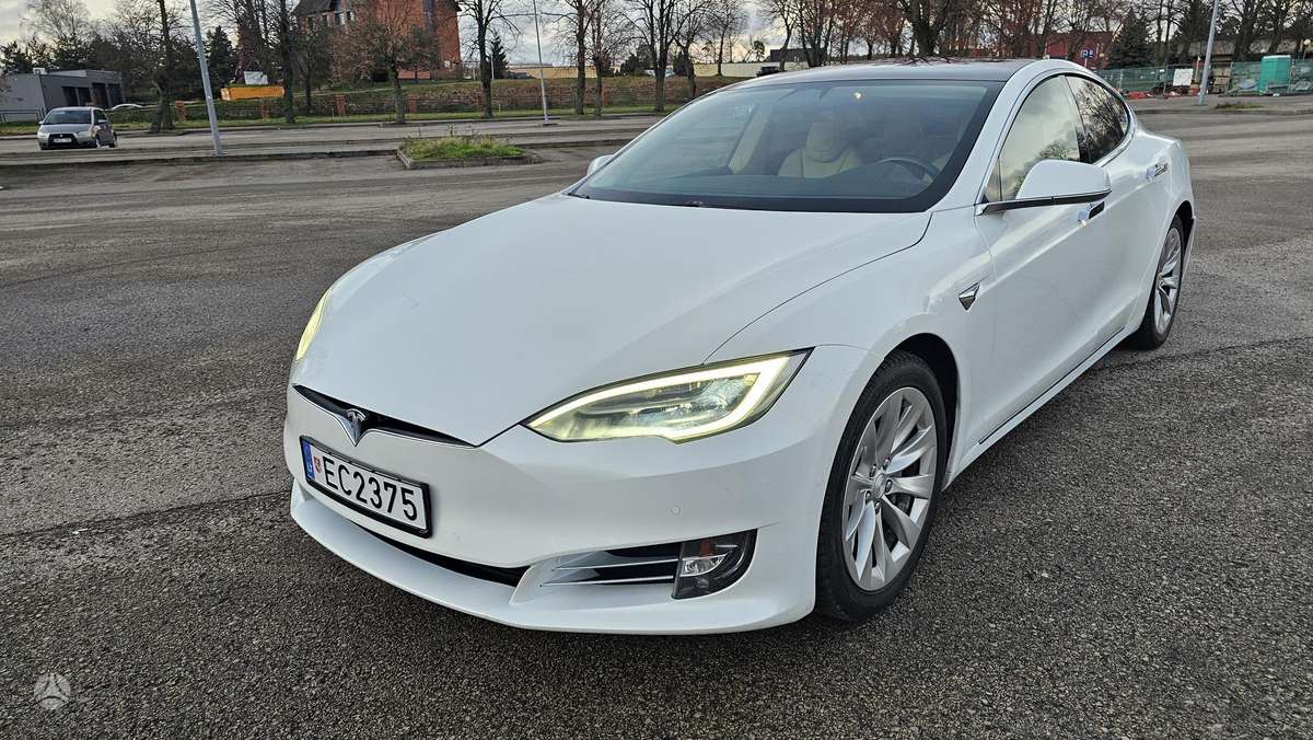 Tesla Model S, 90 kWh, sedanas