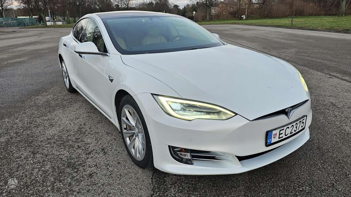 Tesla Model S, 90 kWh, sedanas