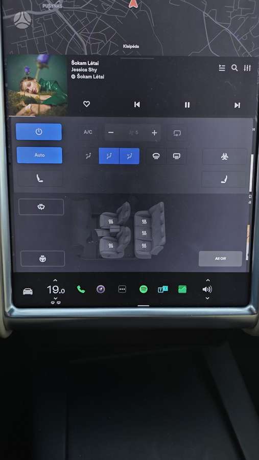 Tesla Model S, 90 kWh, sedanas