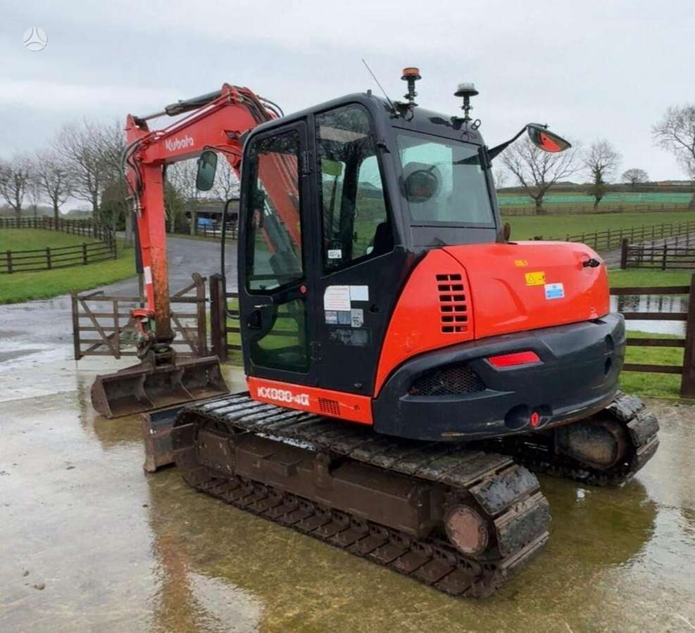 Kubota KX080-4a, экскаваторы
