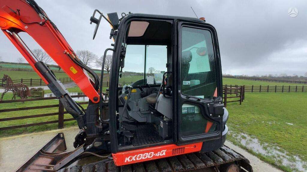 Kubota KX080-4a, excavator