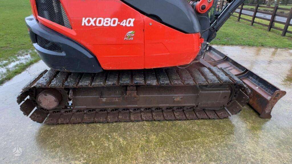 Kubota KX080-4a, excavator