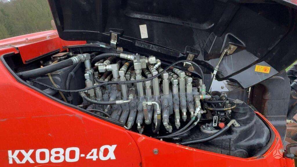 Kubota KX080-4a, ekskavatori