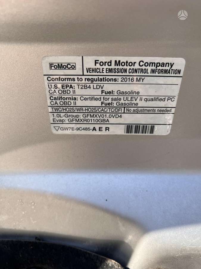 Ford Focus, 1.0 l., hatchback