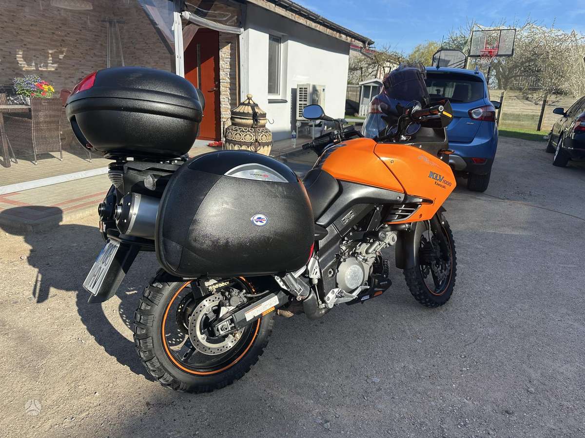Kawasaki KLV 1000cc, эндуро / adventure