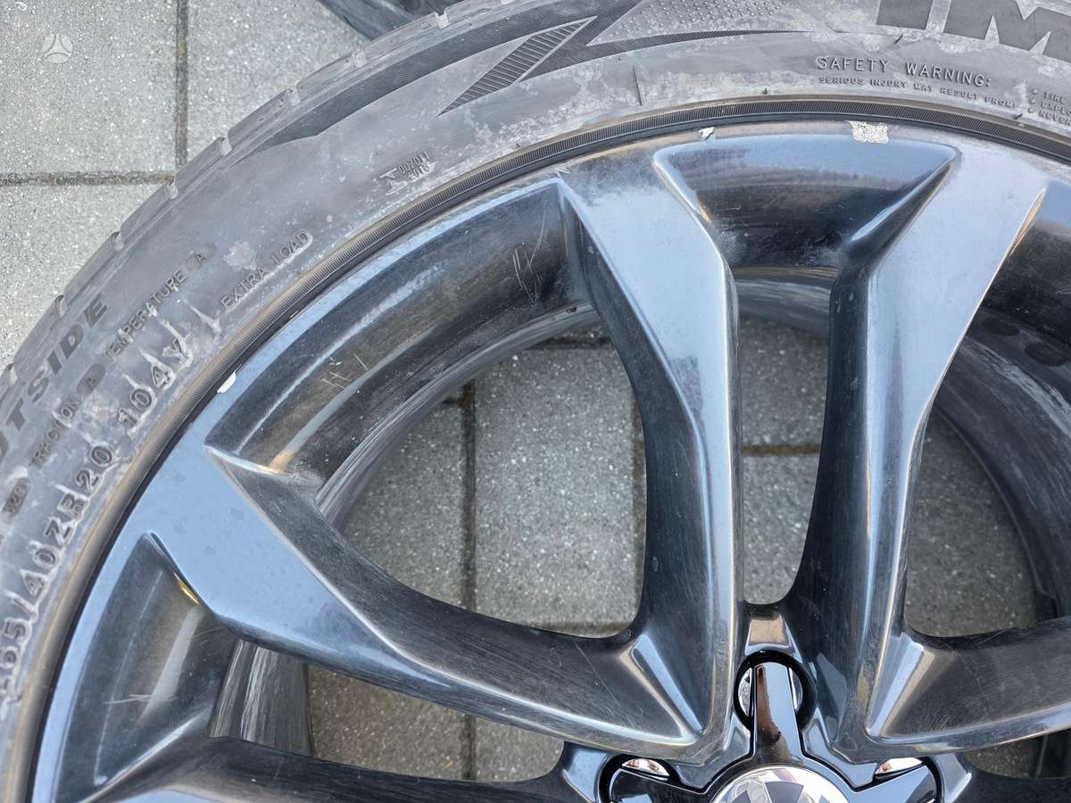 Audi 4H0601025BL, light alloy, R20