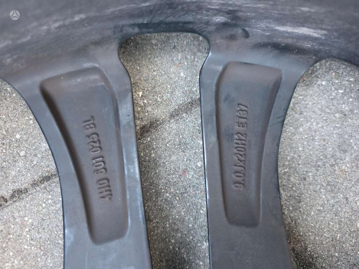Audi 4H0601025BL, light alloy, R20