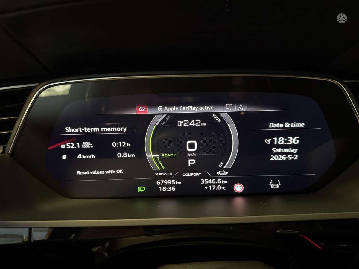 Audi e-tron Sportback, 95 kWh, hatchback