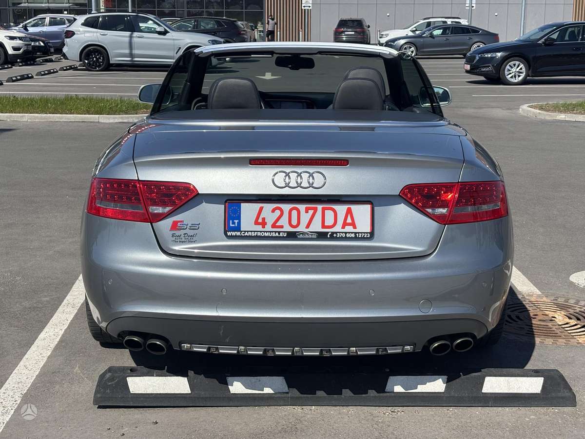 Audi S5, 3.0 l., convertible