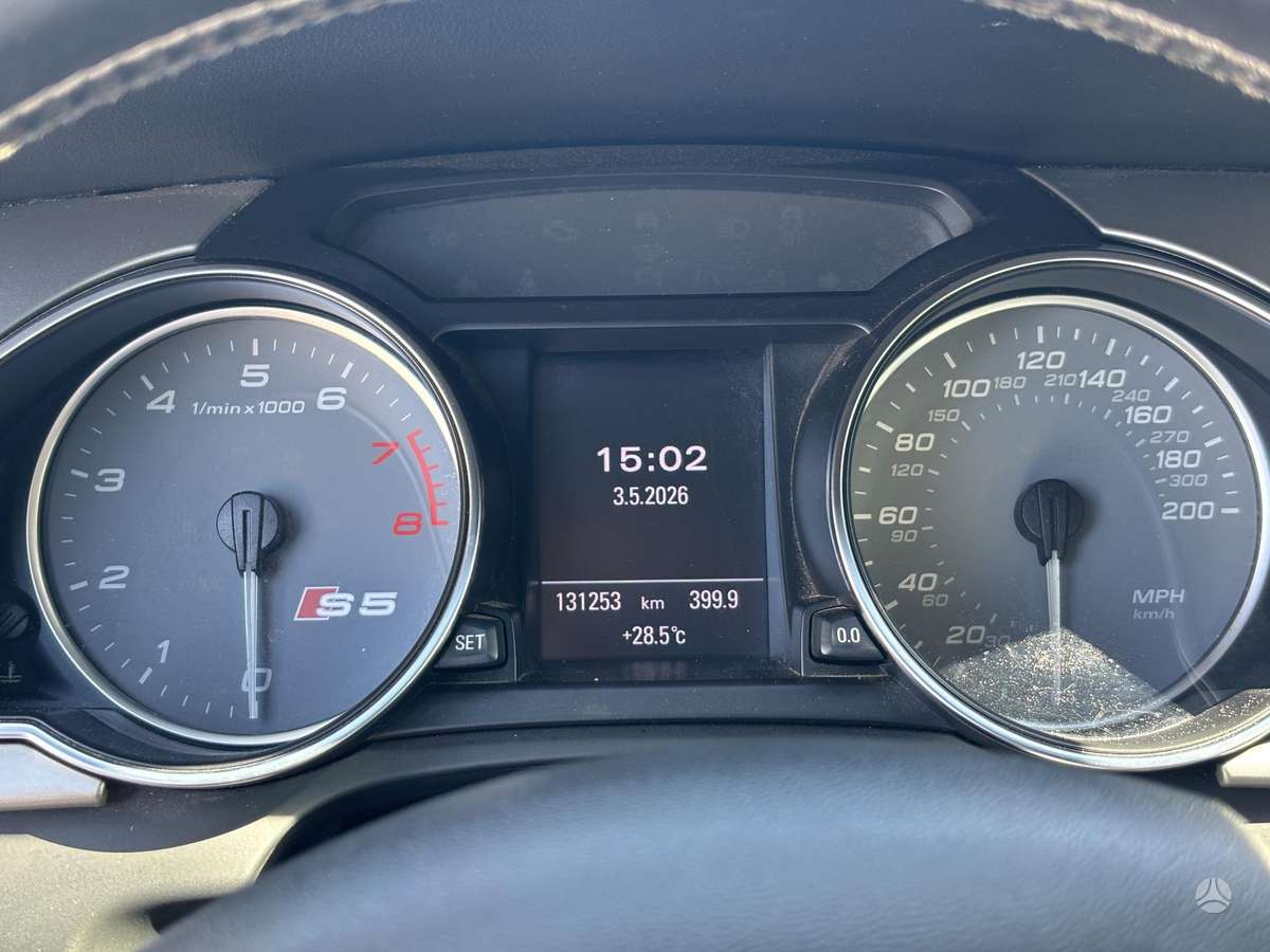 Audi S5, 3.0 l., convertible