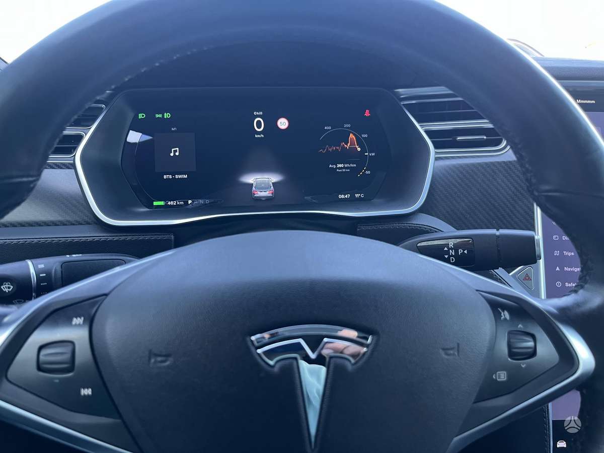 Tesla Model S, 90 kWh, hatchback