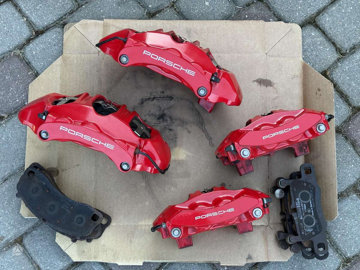 Porsche 911 тормозные суппорты