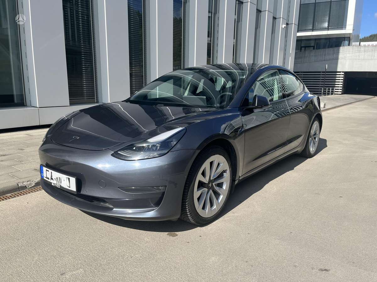 Tesla Model 3, 84 kWh, sedanas