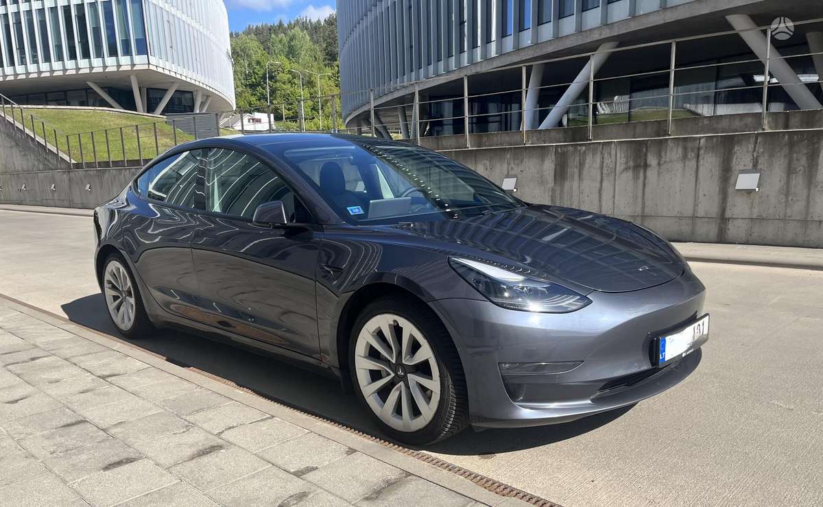 Tesla Model 3, 84 kWh, sedanas