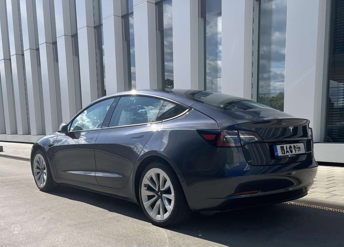 Tesla Model 3, 84 kWh, sedanas