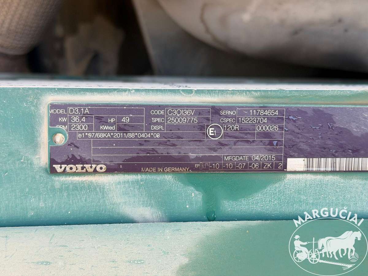 Volvo L25F, 49 AG, самоходные погрузчики