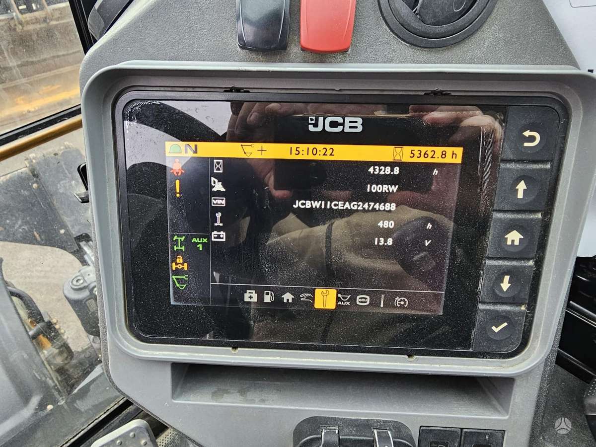 JCB Hydradig 110W, ekskavatoriai