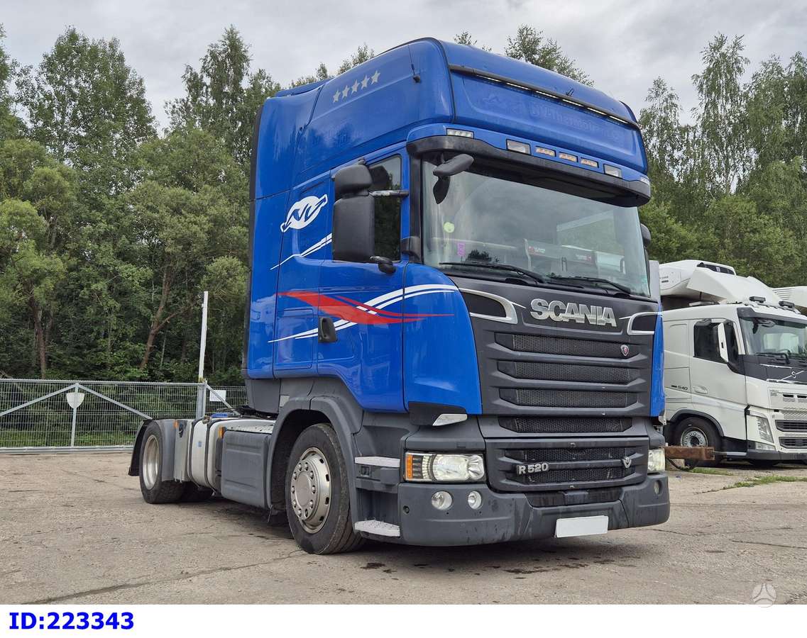 Scania R520 v8 Retarder, double sleeper