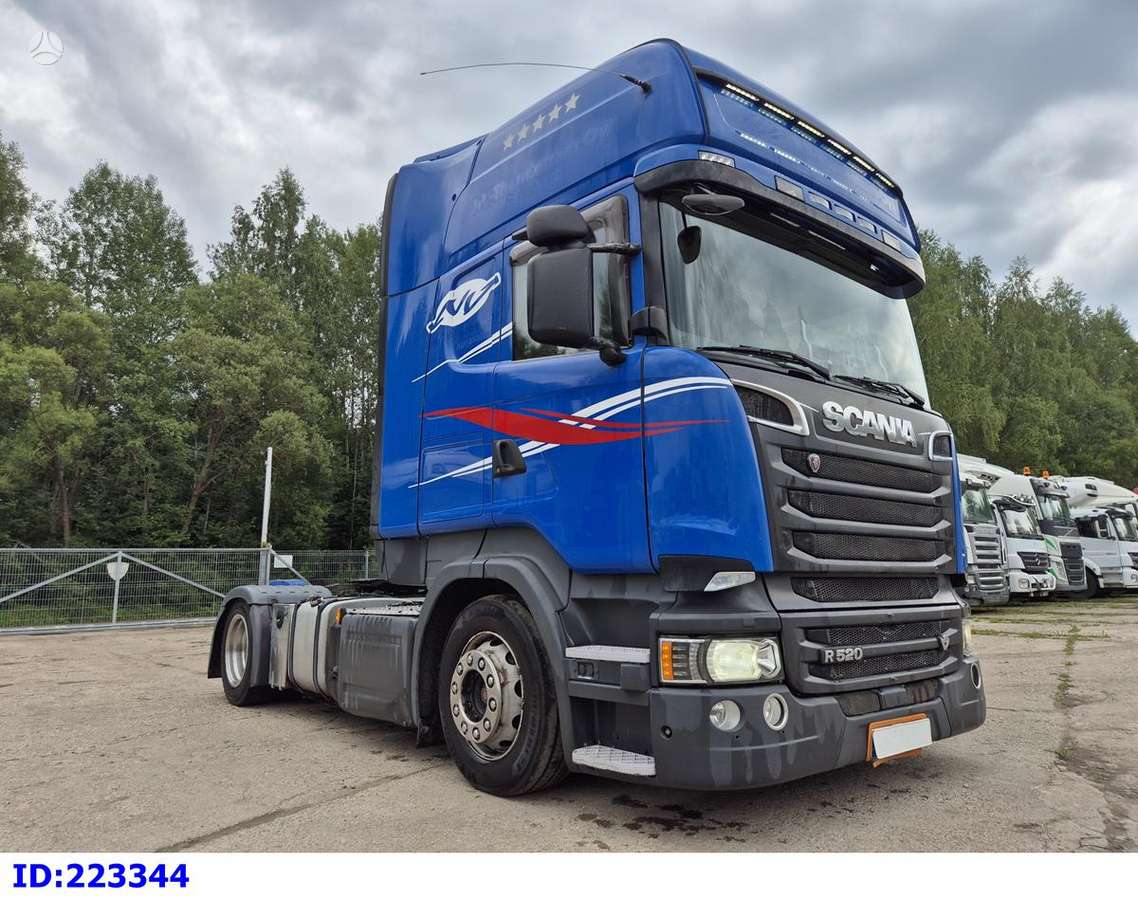 Scania R520 V8 Retarder Euro6, double sleeper