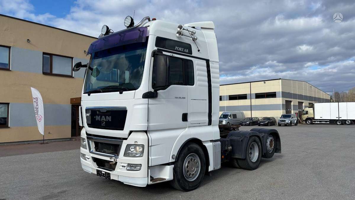 MAN TGX 26.480, 1 спальное место