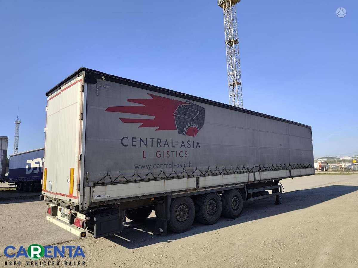 Schmitz SCS BS TIR, бортовые с пологами