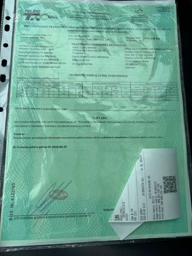Dodge Durango, 3.6 l., visureigis / krosoveris