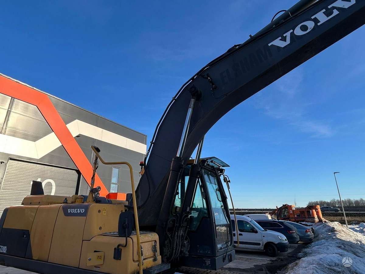 Volvo EC220DL, экскаваторы