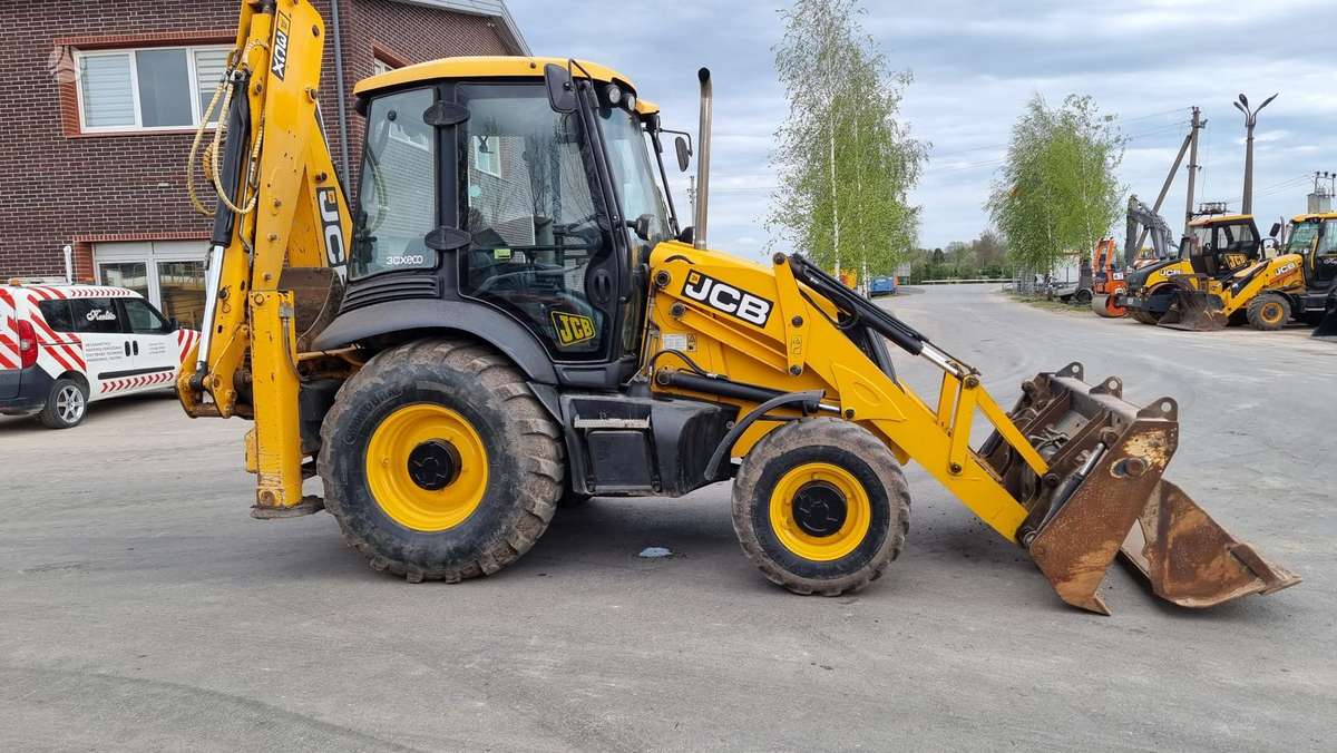 JCB 3 CX, excavator loader