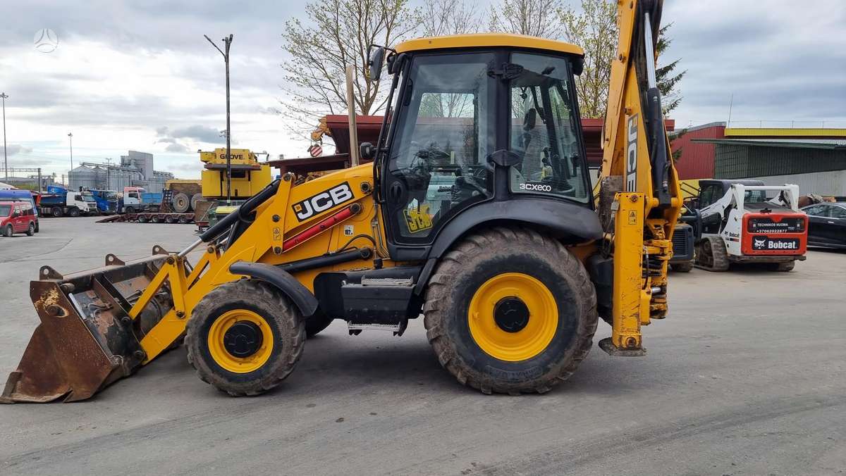 JCB 3 CX, excavator loader