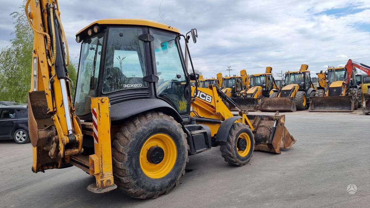 JCB 3 CX, экскаваторные погрузчики