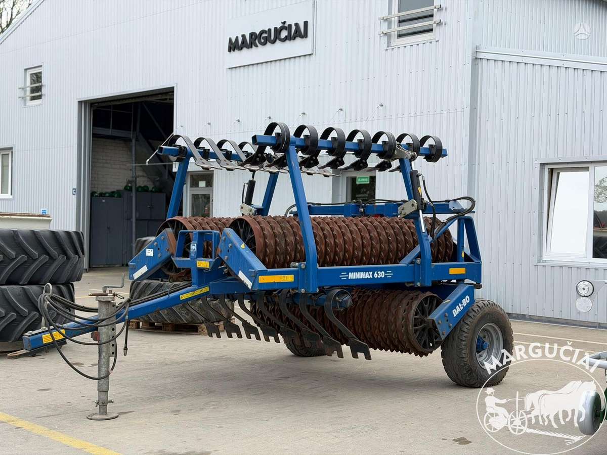 Dalbo Minimax 630, 6,3 m, compacting, leveling rollers
