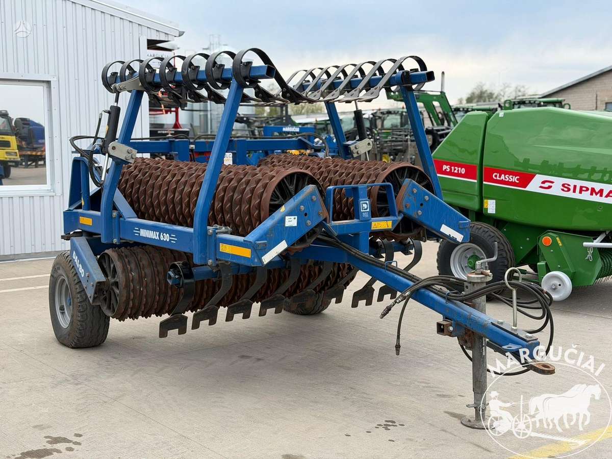 Dalbo Minimax 630, 6,3 m, compacting, leveling rollers