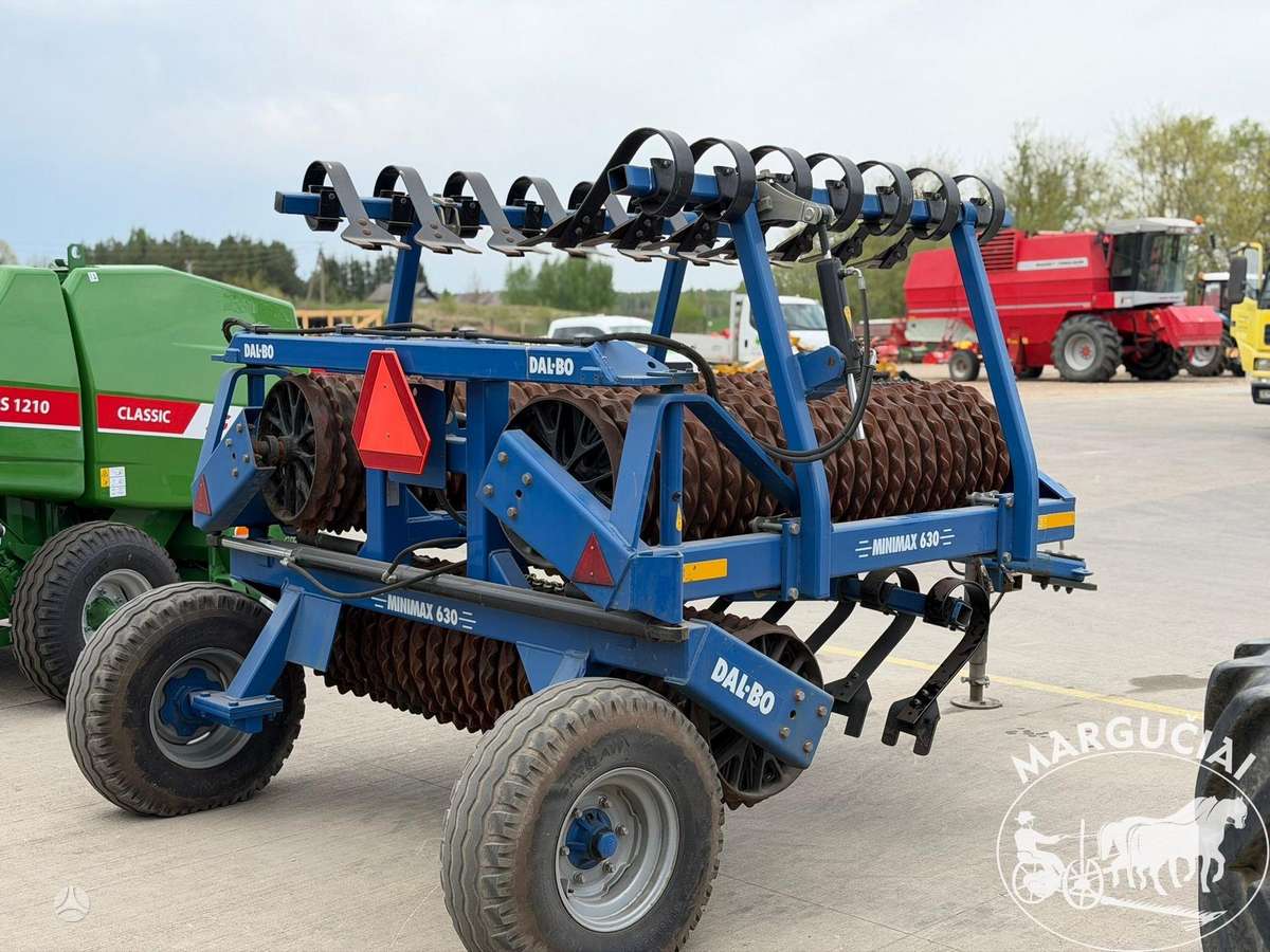Dalbo Minimax 630, 6,3 m, compacting, leveling rollers