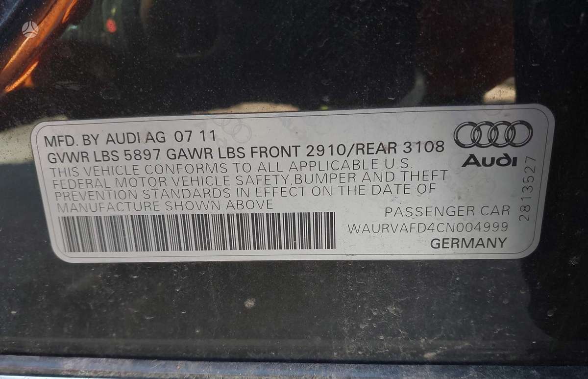 Audi A8, 4.2 l., Седан