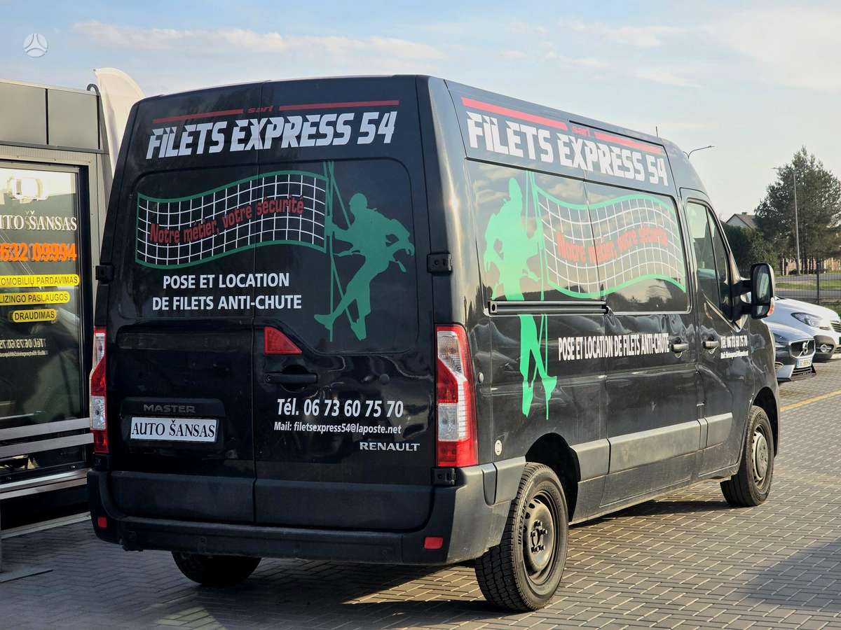 Renault Master, 2.3 l., komercinis