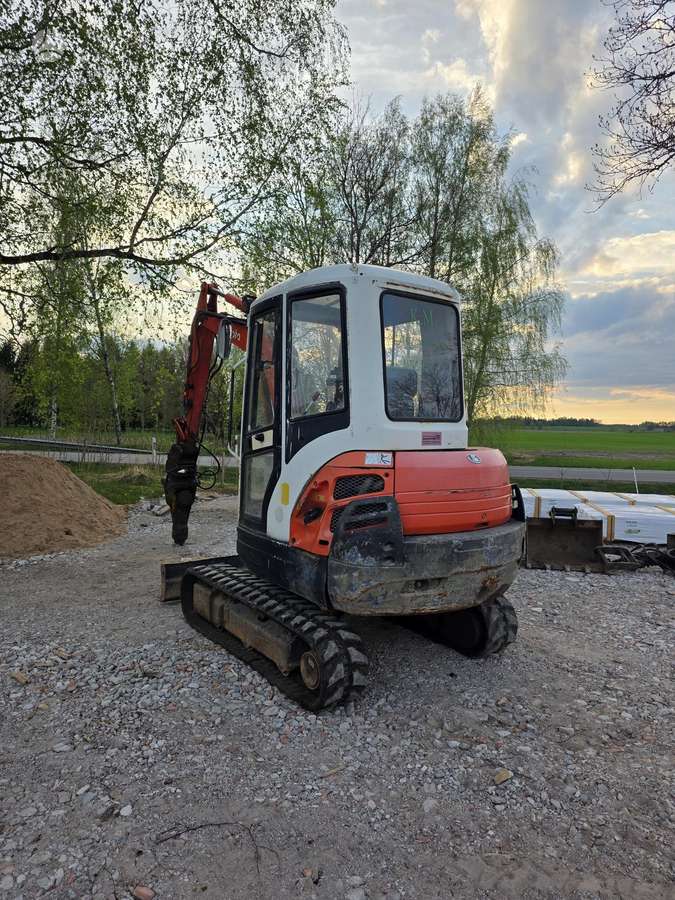 Kubota Kx 91-3, mini ekskavatoriai