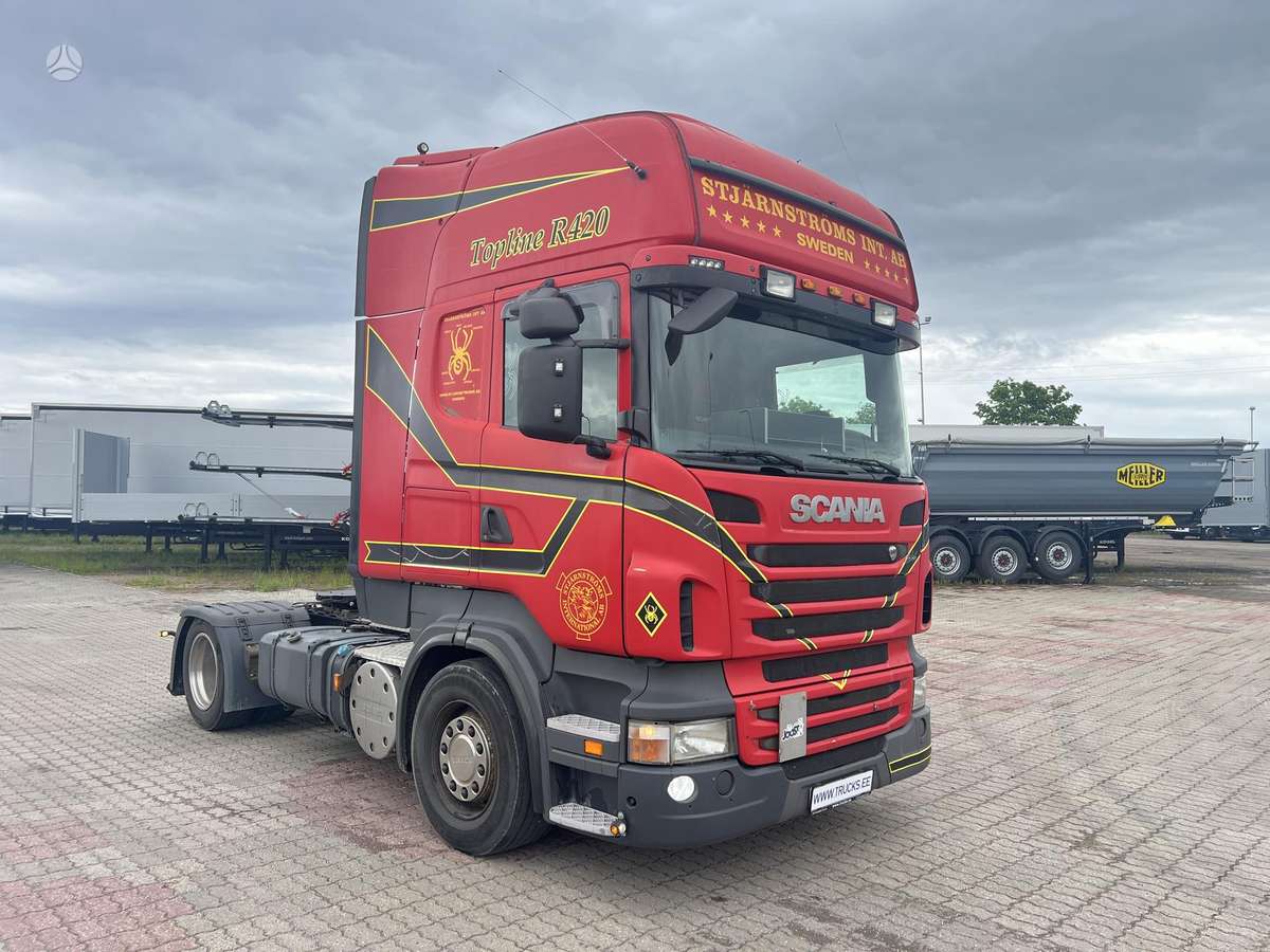 Scania R420, double sleeper