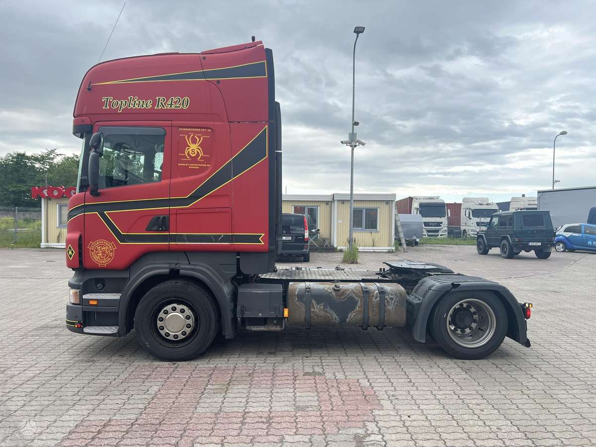 Scania R420, double sleeper