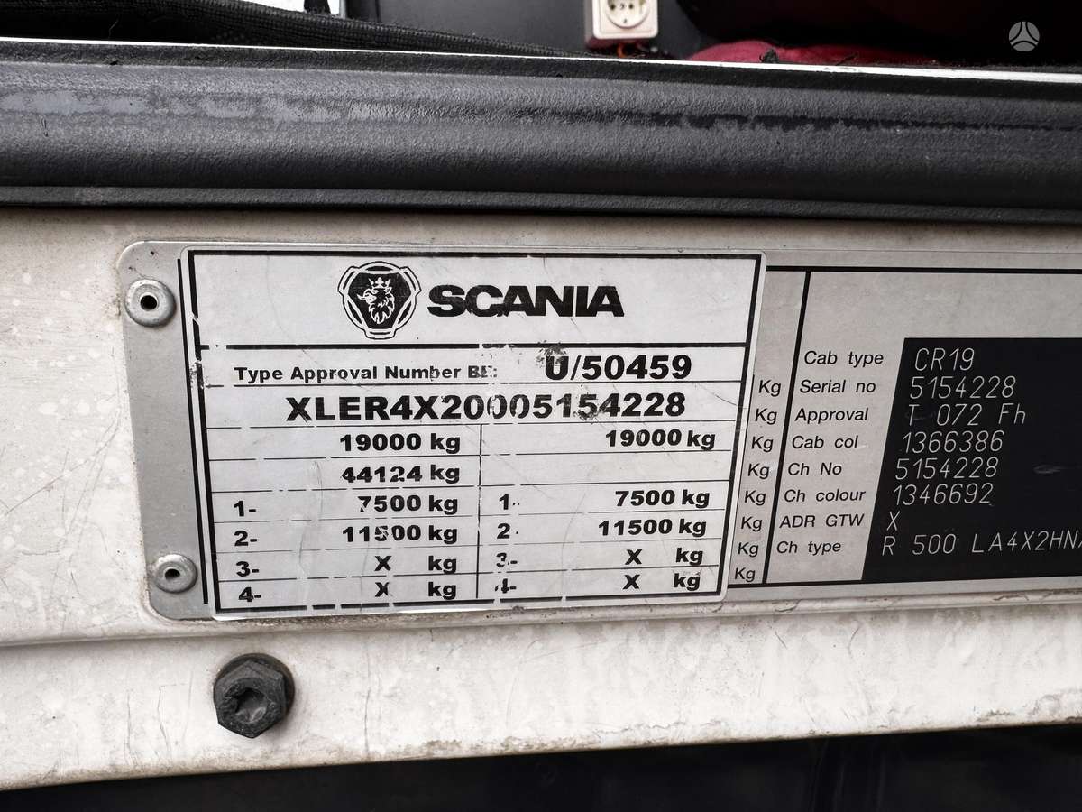 Scania R500, double sleeper