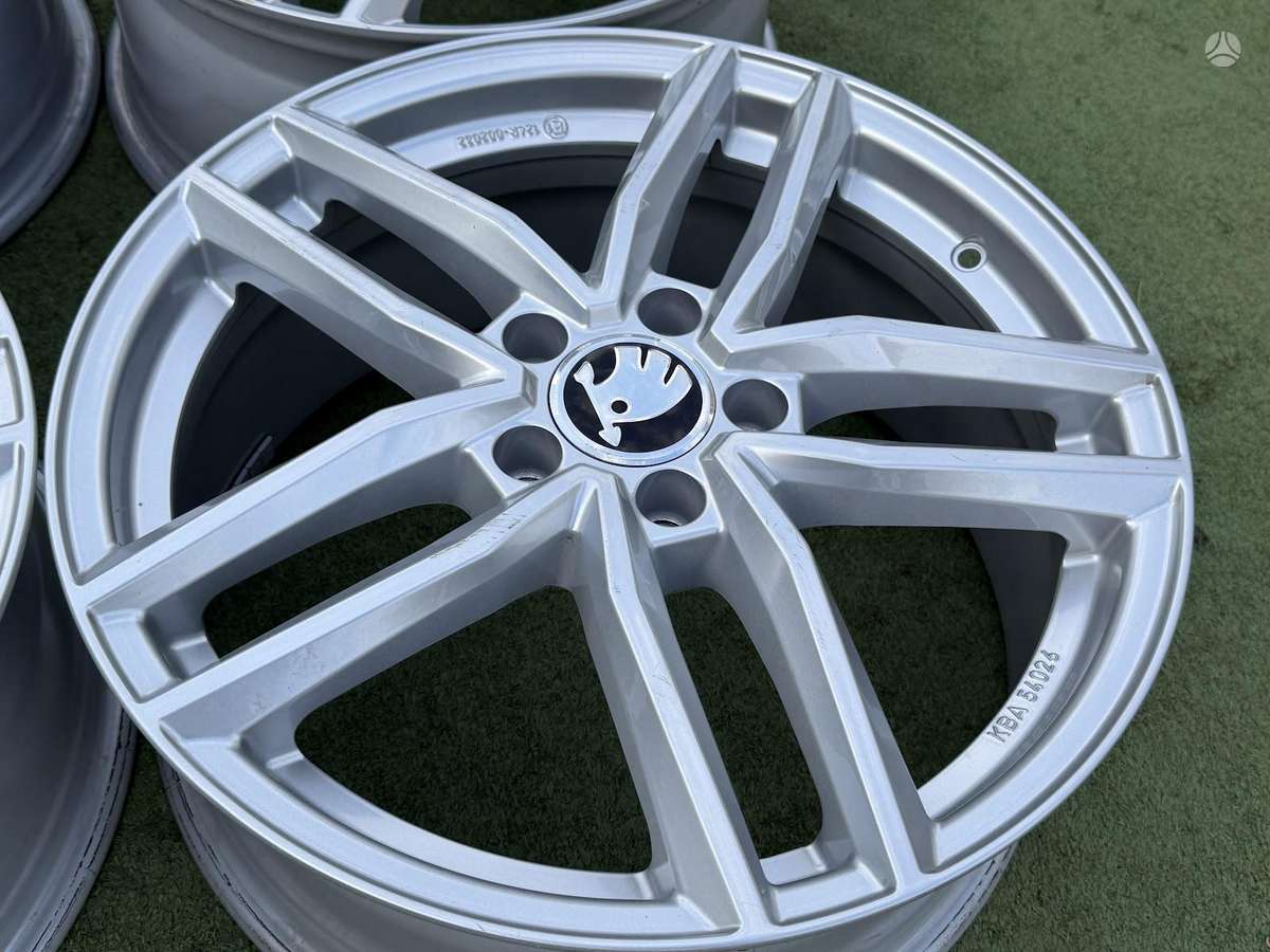 Skoda 7.5J, ET53, легкосплавные , R18