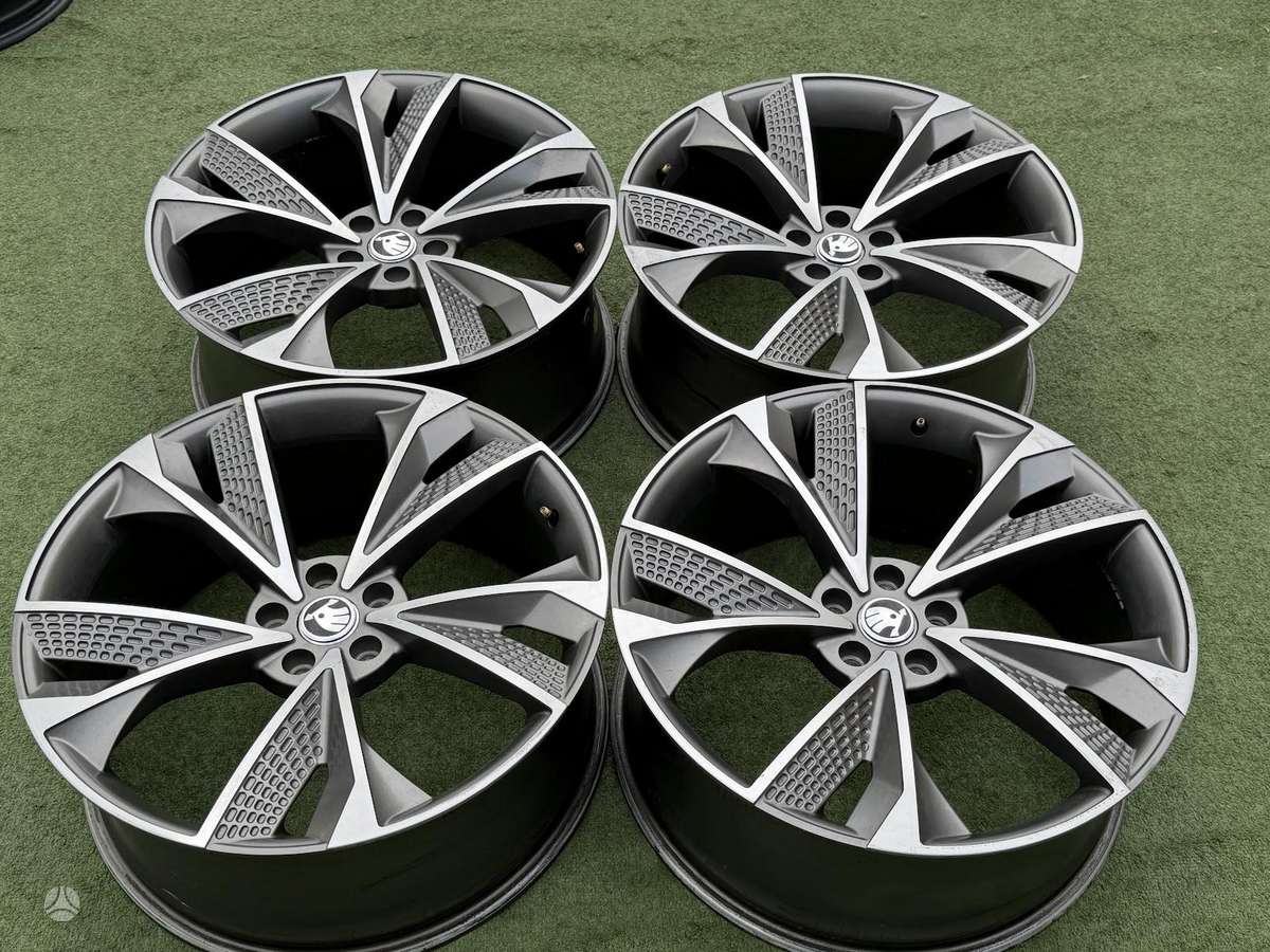 Skoda 9J, ET25, light alloy, R21