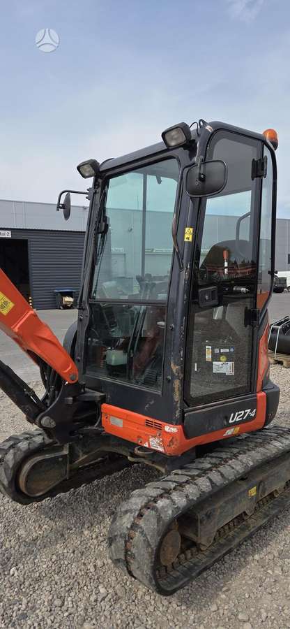 Kubota U27-4, mini excavator