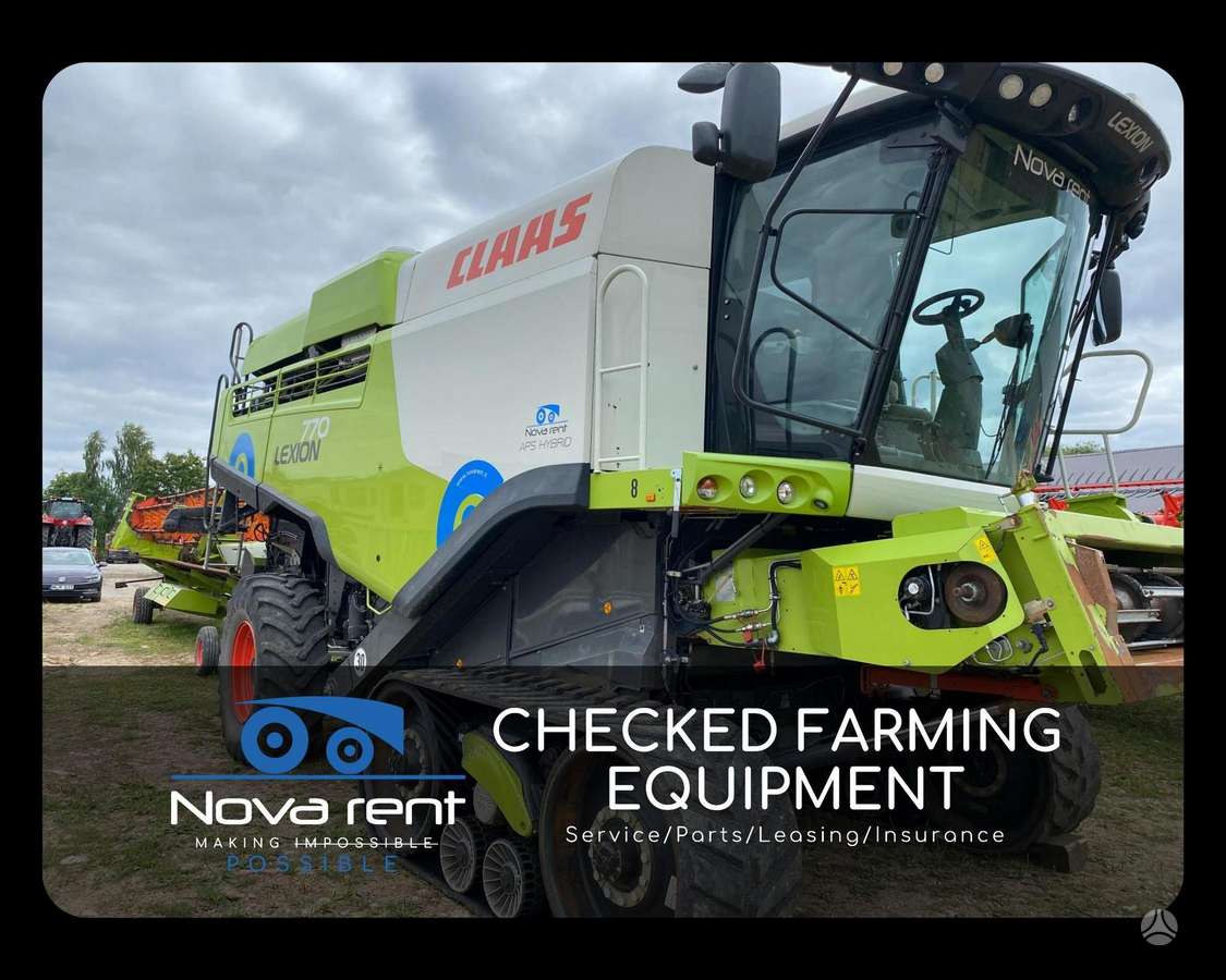 Claas Lexion 770TT, комбайны