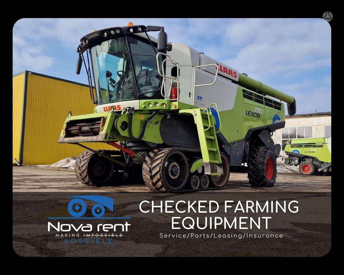 Claas Lexion 770TT, комбайны