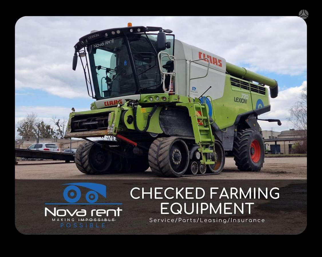 Claas Lexion 770TT, комбайны