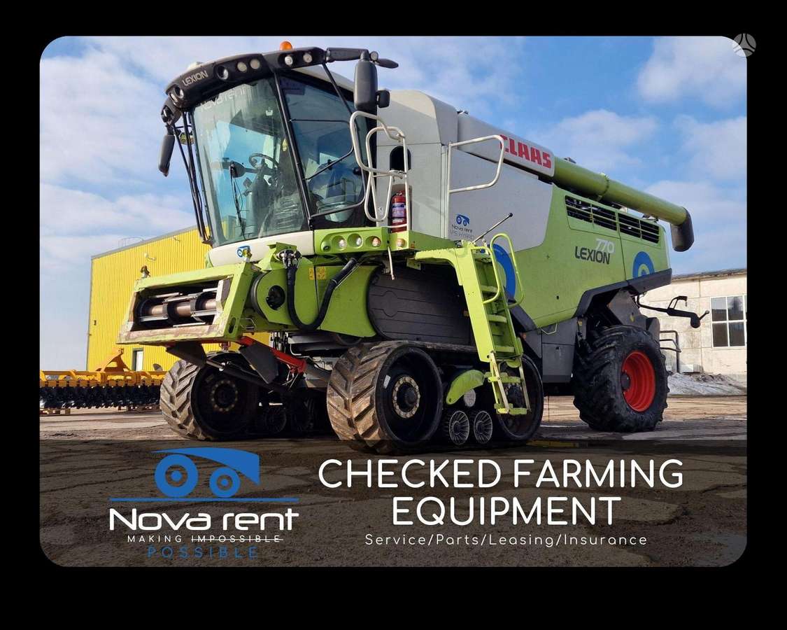Claas Lexion 770TT, комбайны