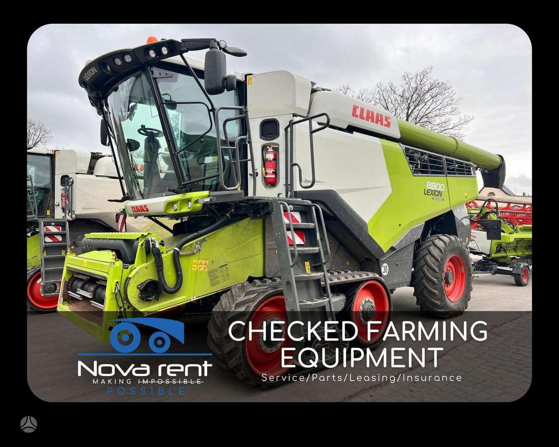 Claas Lexion 8800TT, kombainai