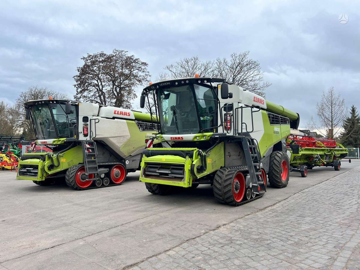 Claas Lexion 8800TT, комбайны