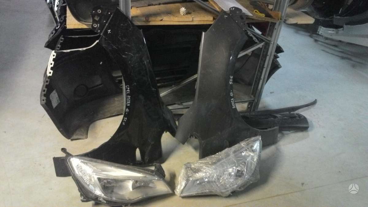 Opel Astra kėbulo dalys